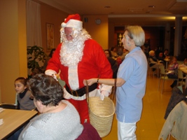 Visite du Père Noël