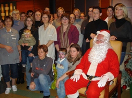 Visite du Père Noël